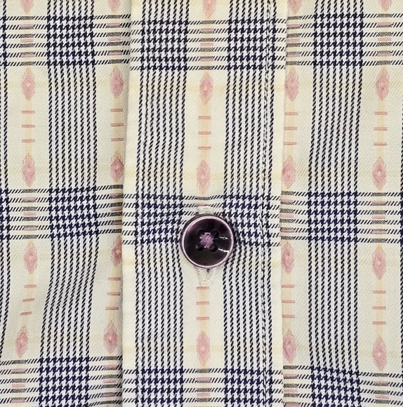 Robert Graham Shirt Mens 2XLT Button Down Long Sleeve Cotton - Picture 4 of 13